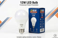 DSS Power 12W LED Bulb Balanced Everyday Lighting For Bedrooms, Living Rooms, Shops, Offices And Indoor Spaces