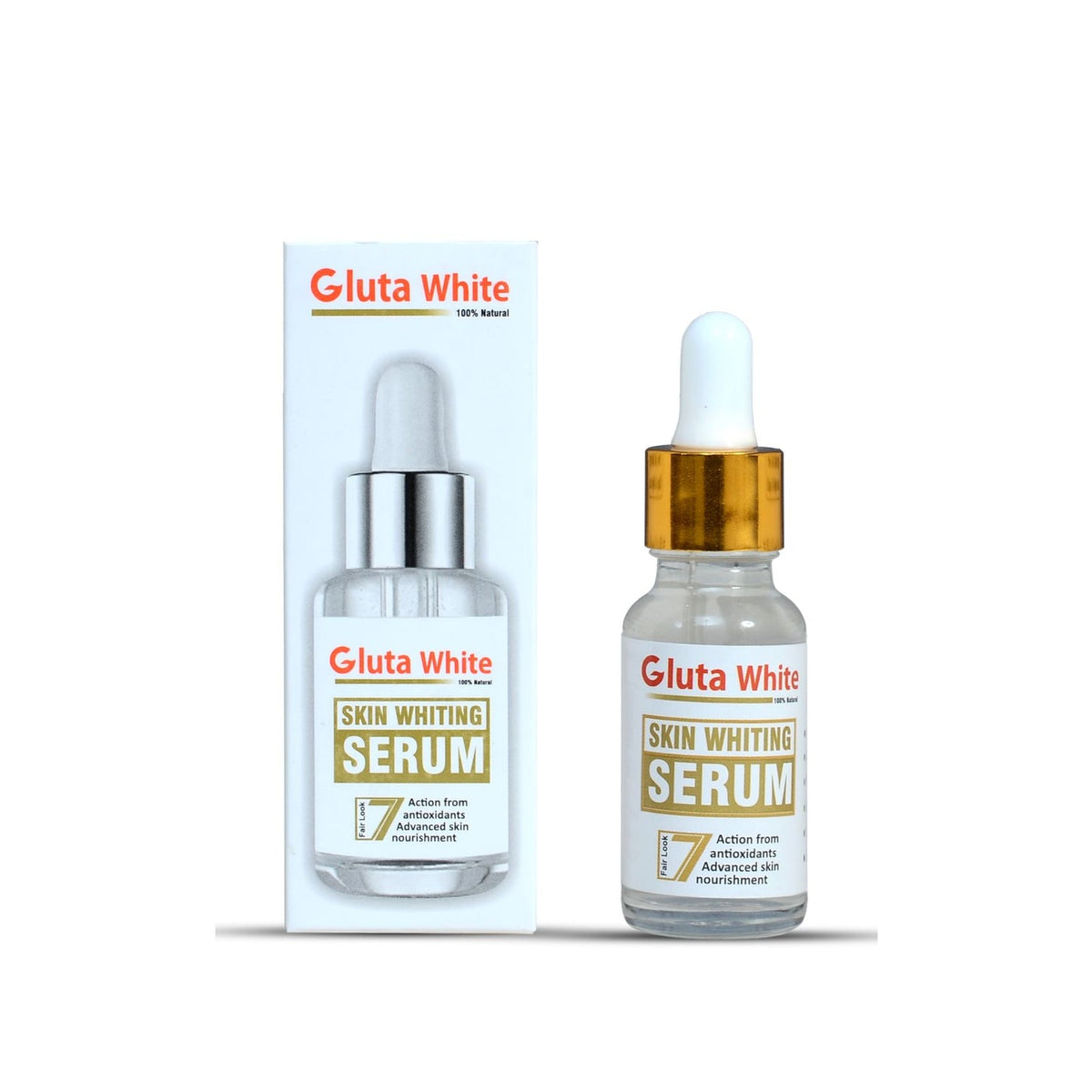 Gluta White Face Glowing Serum Glutathione Based Brightening Hydration Amp Antioxidant Protection 30 Ml