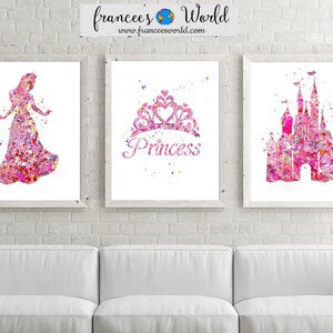 Princes Beautiful Home Office Wooden Material Wall Decor Photo Frame (8x11inches)