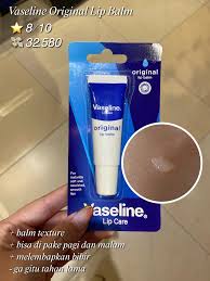 Vaseline Lip Balm 10G Moisturizing Care For Soft Smooth Lips