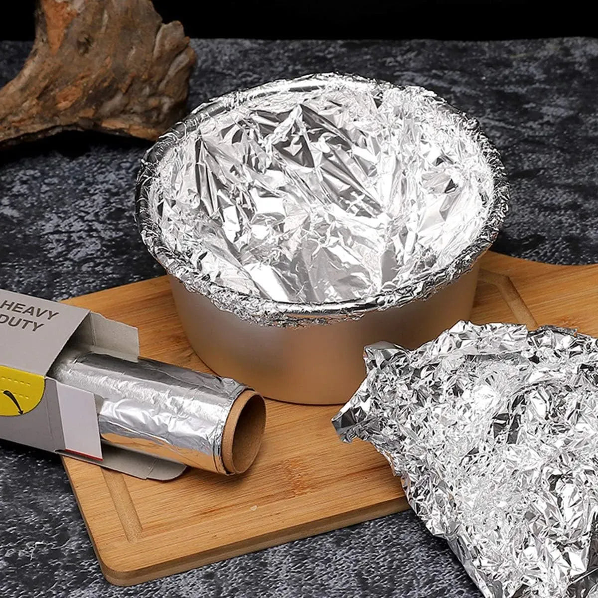 Premium Aluminium Kitchen Foil 5M X 30Cm Food Wrap Roll