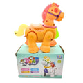 Musical Walking Moving Pony Horse With Light Sound Battery Operated Toy For Toddlers Kids For Multi Colour