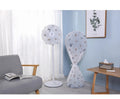 Decorative Fan Cover With Colorful Pattern Design Dust Protection Stylish Room Accent