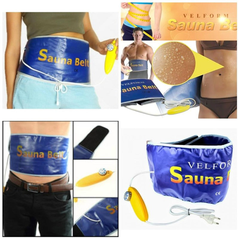 Velform Sauna Belt Adjustable Slimming Amp Weight Loss Body Shaper With Heat Therapy