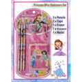 8 Pcs Stationery Gift Set For School Children Disney Character Design Includes Pencils Eraser Sharpener Pencil Caps And Wallet Perfect Birthday Gift And Back To Schoo