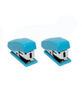 Pack Of 2 Mini Staplers With Pins Compact Smooth And High Quality Office Amp School Use Random Color