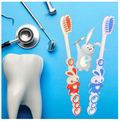 Dr Jones Baby Teeth Brush Pack Of 3 Soft Bristles Gentle Oral Care For Infants And Toddlers