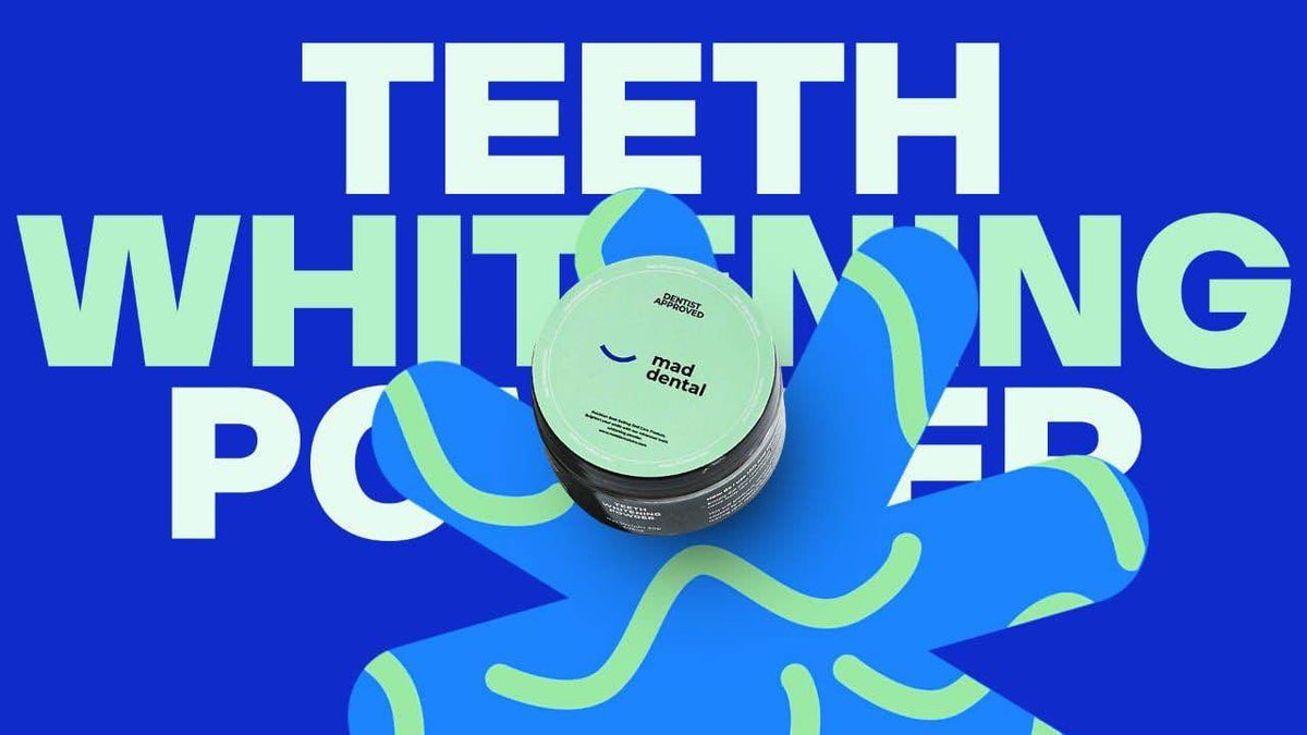 Teeth Whitening Powder With Free Nano Toothbrush Fresh Breath Clean Smile 30Gram 2