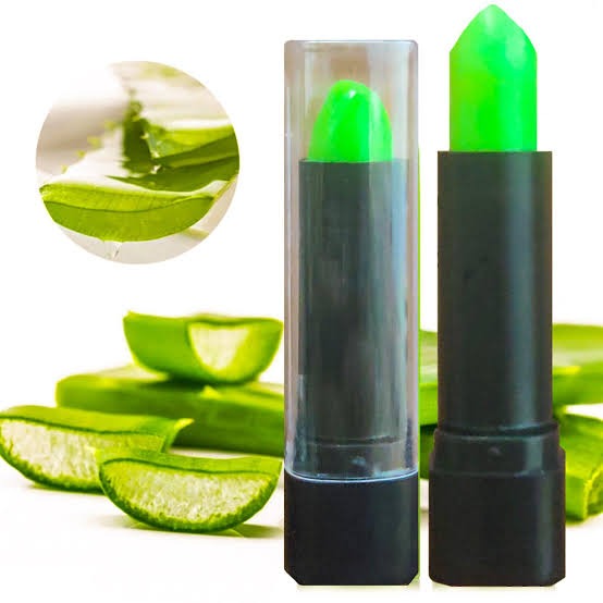 Pack Of 6 Pcs Green Color Changing Lipstick Set Creamy Moisturizing Magic Lip Balm Long Lasting Hydrating Lipstick With Temperature Sensitive Shade Shifting To Pink Soft Smo