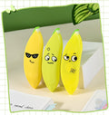 Banana Shaped Correction Tape Fun Portable Eraser Tool For Paper Labels And More 14Cm