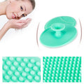 Soft Silicone Face Cleansing Brush Pad Gentle Facial Washing Amp Exfoliating Massage Tool For Deep Pore Cleansing Blackhead Removal Amp Skin Care Soft Silicone Face Massager Random Colors