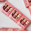 Color Castile Pack Of 3 Bear Shape Matte Lipsticks Long Lasting Bold Vibrant Makeup Essential