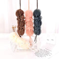 Premium Exfoliating Loofah Sponge Long Handle Shower Pouf For Body Amp Back Scrubbing Random Color
