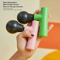 Mini Rechargeable Fascial Gun Portable Deep Muscle Massager For Pain Relief And Relaxation Random Color