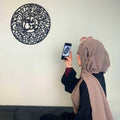 3D Calligraphy Nad E Ali Large Size Islamic Wall Art Nad E Ali Frame Nad E Ali Frame For Home Decor Office Decor Wooden Wall Art 24 X 24