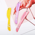 Pack Of 3 Feather Flamingo Facial Razor For Face 3