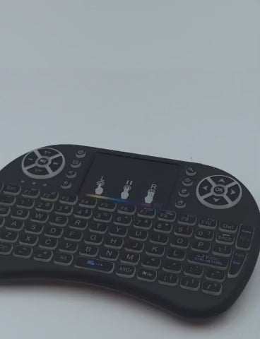 M9 Bluetooth Mini Wireless Keyboard 7 Backlit 2.4G Air Mouse Remote Touchpad