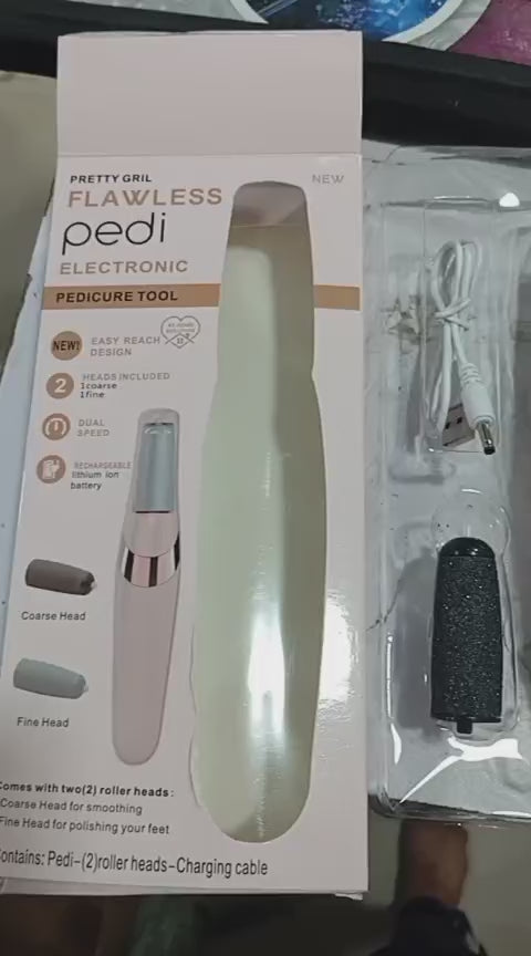Rechargeable Electric Pedi Foot Filer – Effective Callus Remover for Soft, Smooth Feet