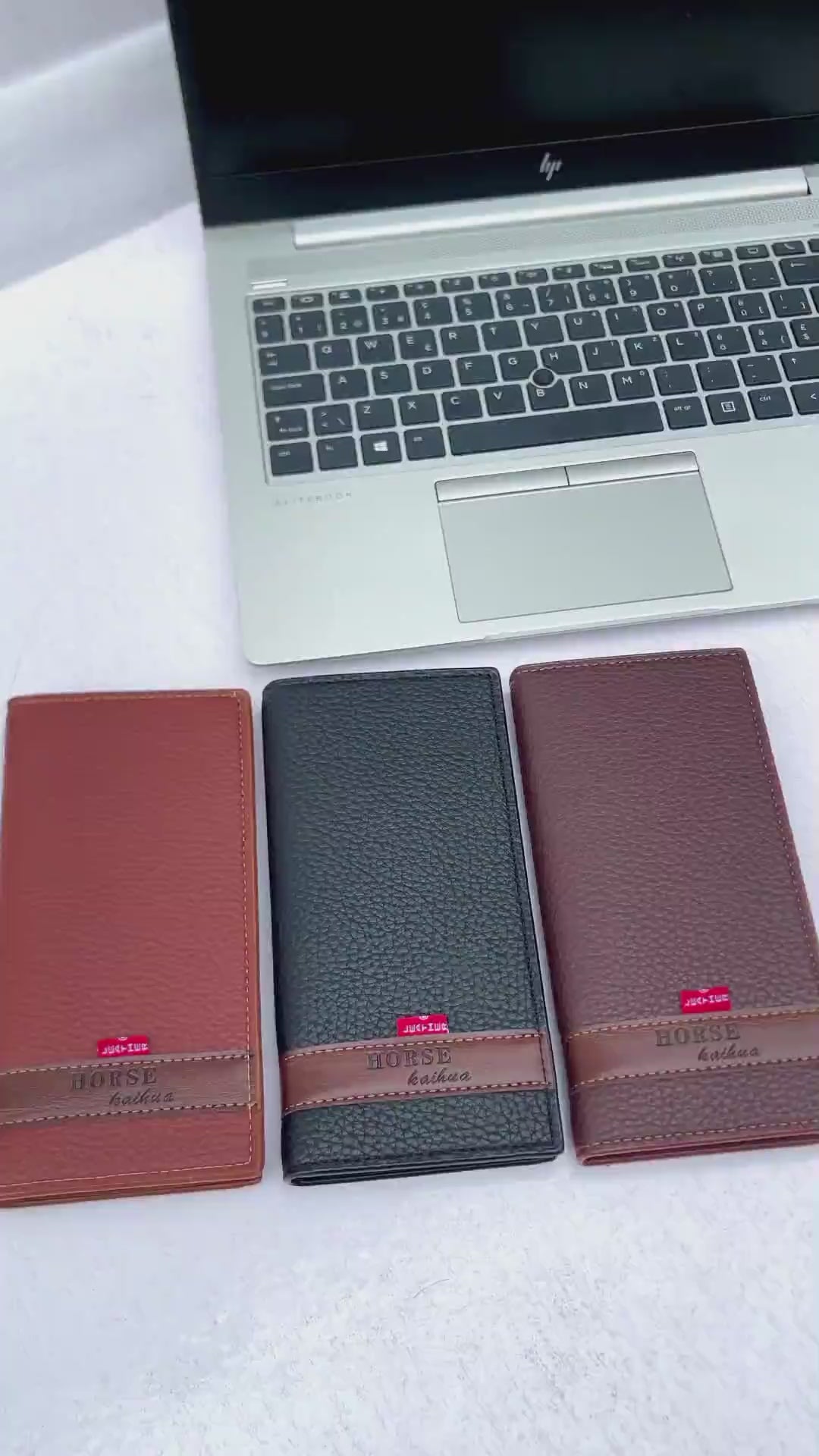 New Design Long Wallet for Men & Women | 12 Card Slots - Black