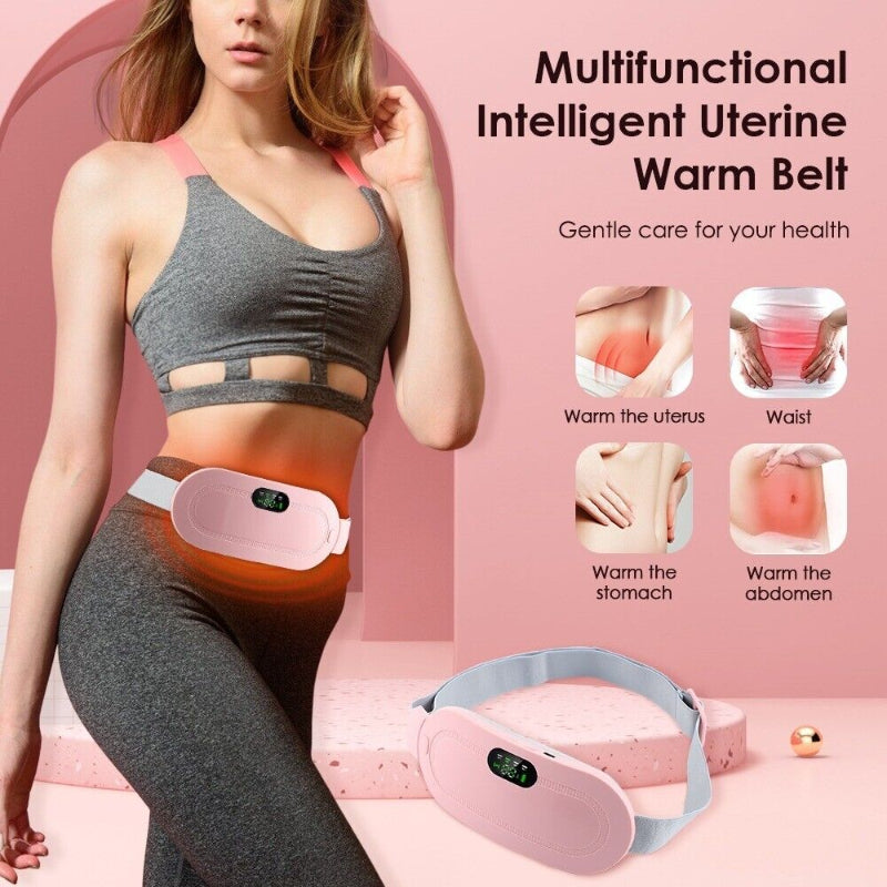 Heating And Vibrating Digital Period Pad For Healing Period Cramps Womens Care Pin Relief 1104355