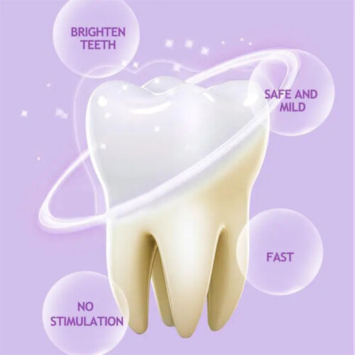 Hismile V34 Teeth Removing Deep Smoke Stains Gingiva Protection Purple Orthopedic Toothpaste Cleans Oral Cavity Brightens Teeth