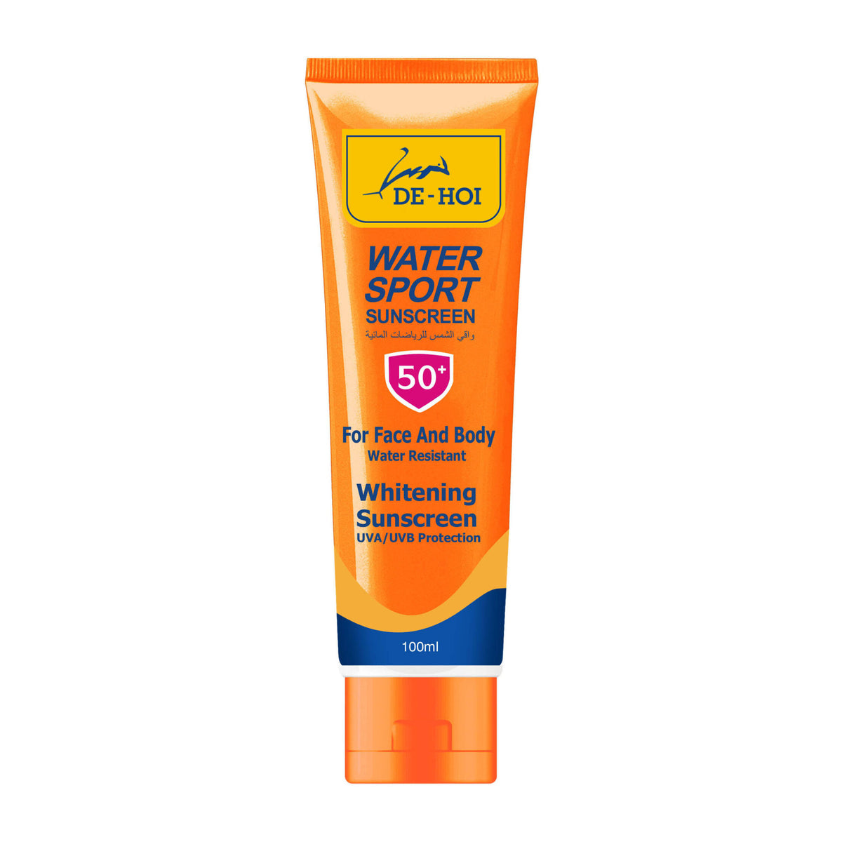 De Hoi Water Resistant Whitening Moisturizer Sunblock Sunscreen Sun Protection Skin Brightening Lightweight Hydrating For Face Body