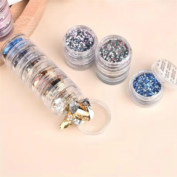 Transparent Co Joined Round Jewelry Makeup Storage Box Container Bracelet Earring Round Plastic Organizer 2